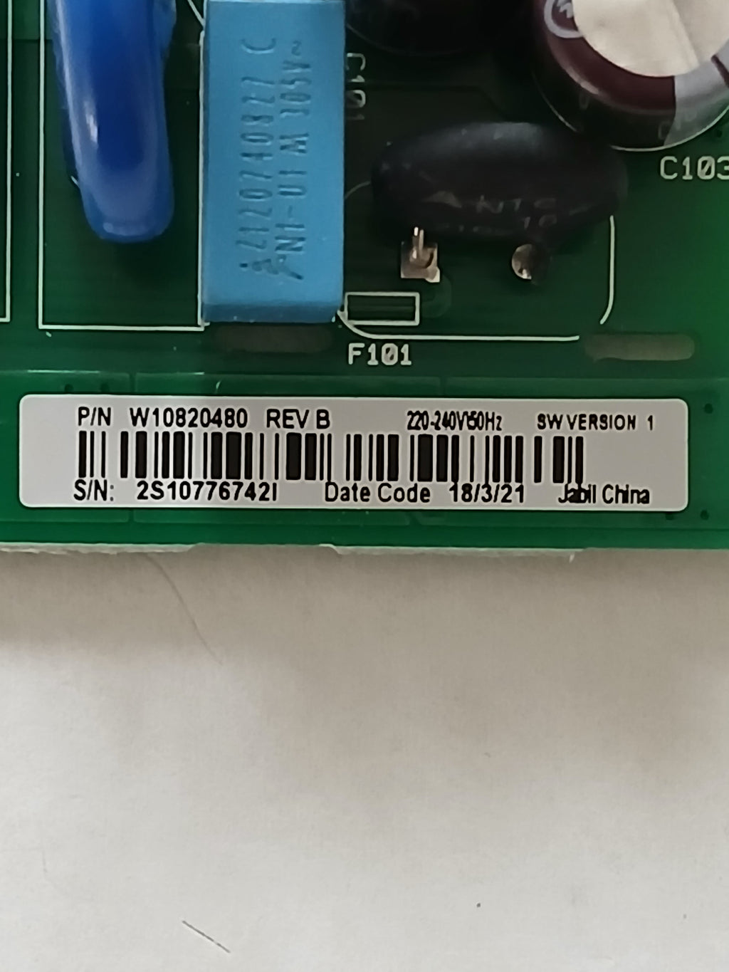 Thermostat électronique réfrigérateur whirlpool ARG184701
