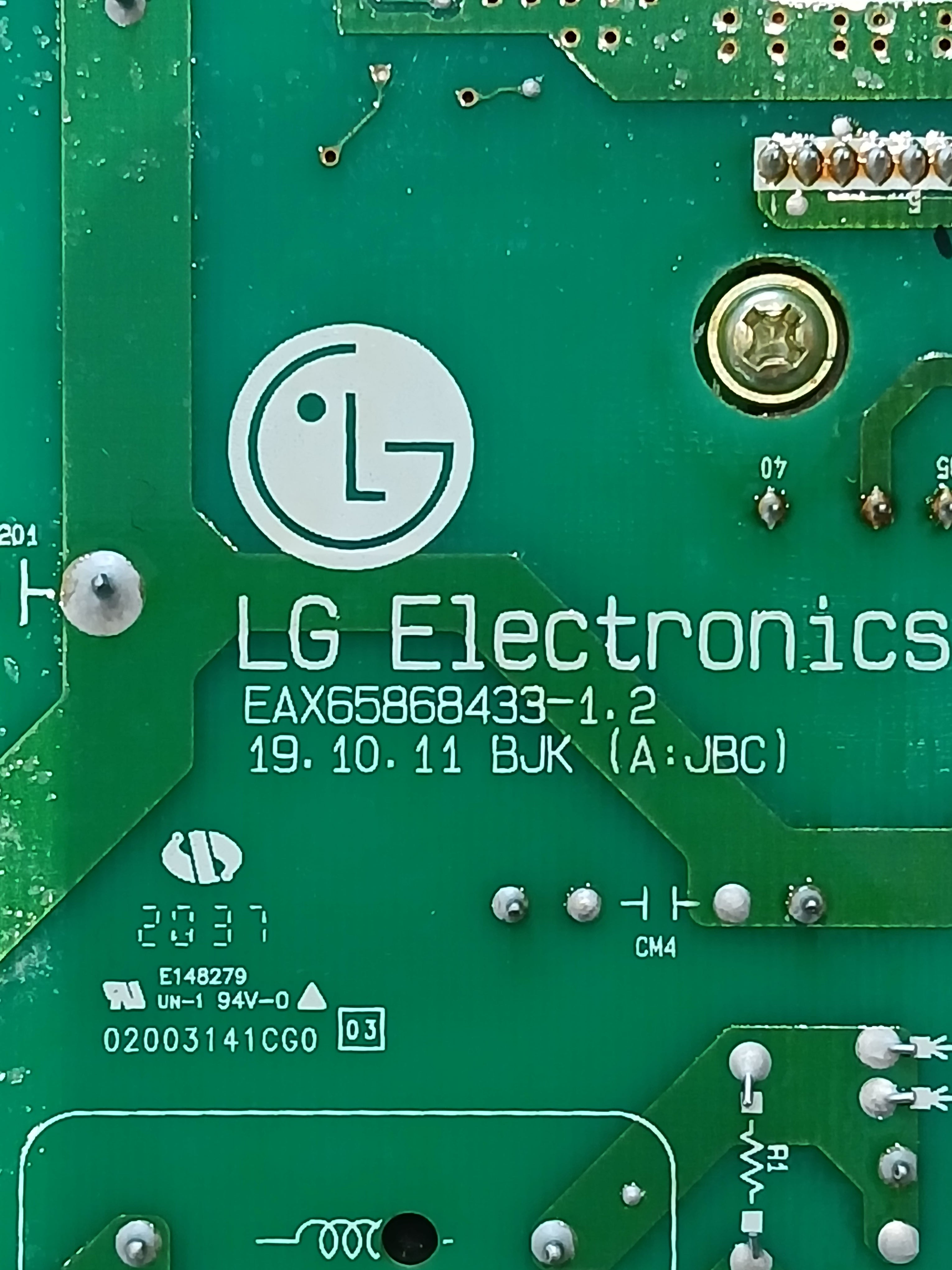 Carte d'alimentation réfrigérateur LG
