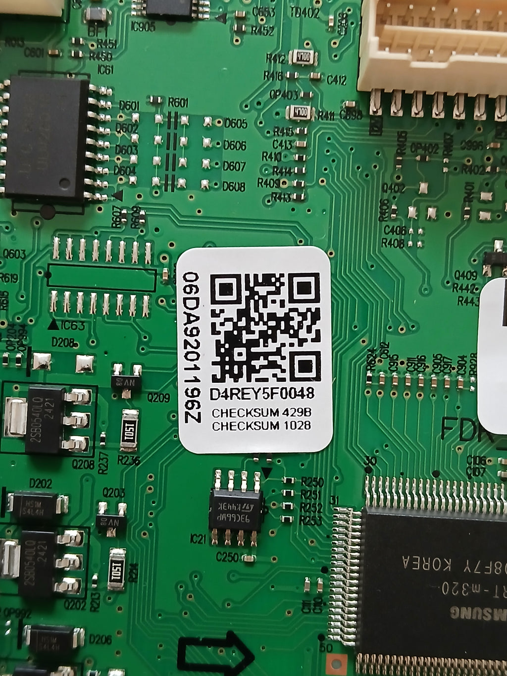 Module de puissance pour combiné samsung RS68A8820S9